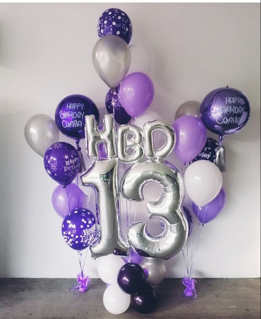 Arreglo de globos con orbz