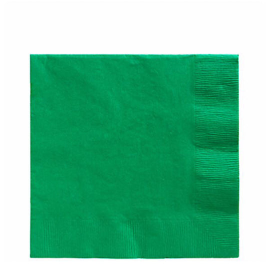 Servilleta verde bandera