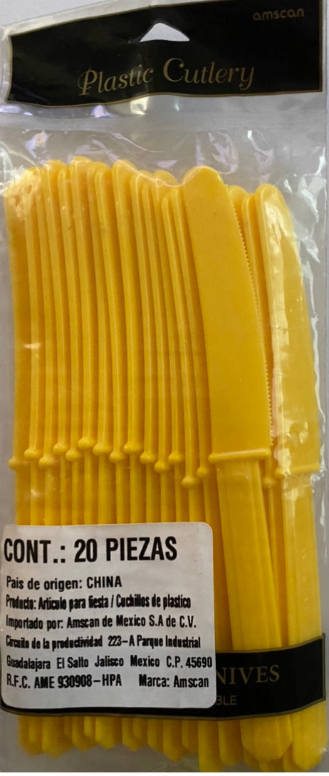 Cuchillo amarillo