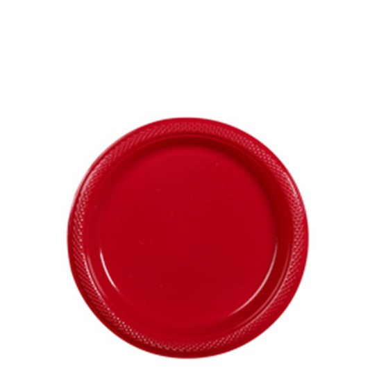 Plato rojo
