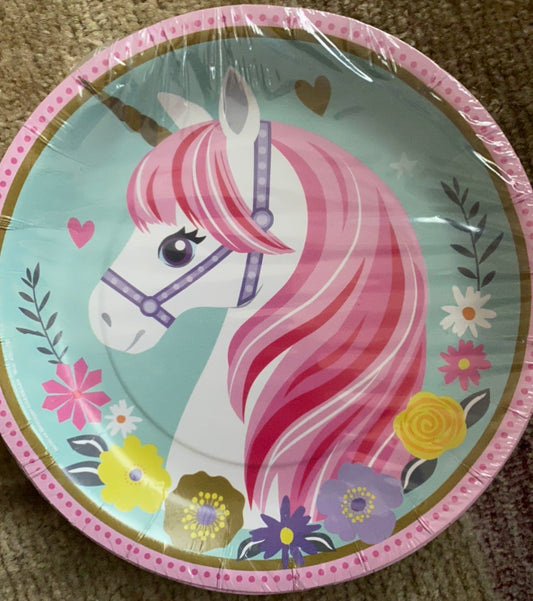 Unicornio plato chico