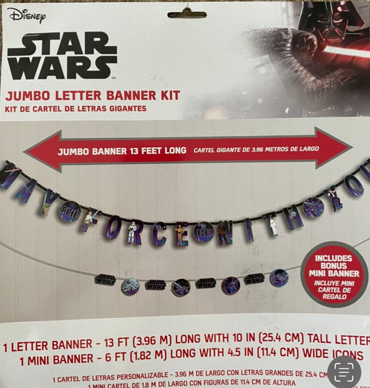 StarWars letrero Banner kit