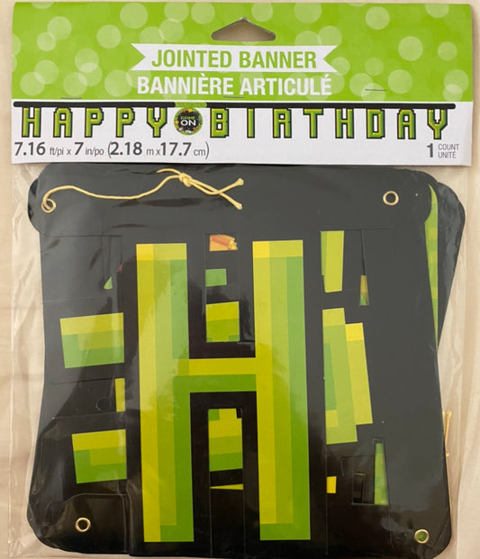 Game on banner