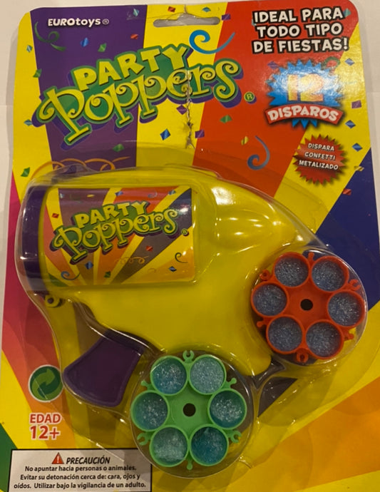 Popper pistola , lanzador de confeti