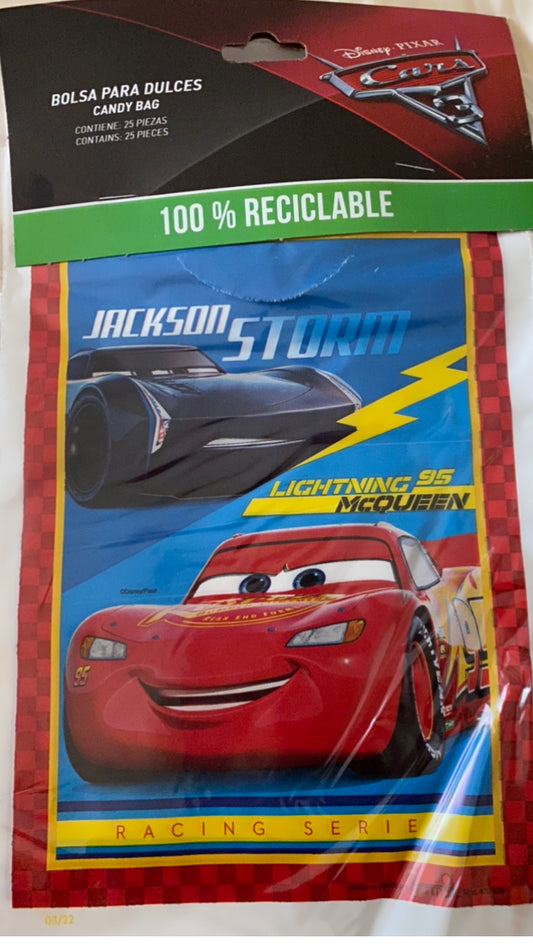 Cars bolsa de plástico
