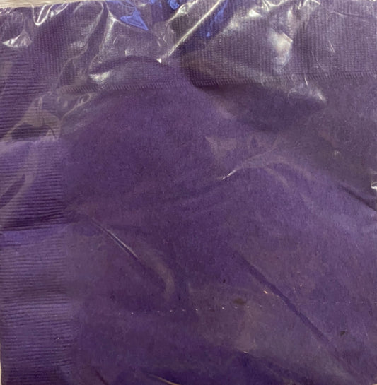 Servilleta morada lunch