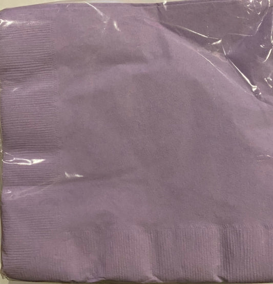 Servilleta lila lunch