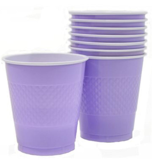 Vaso desechable lila
