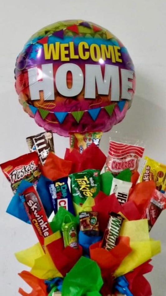 Arreglo de dulces "Welcome Home "