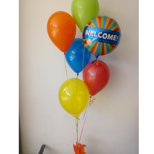 Arreglo Globos Welcome