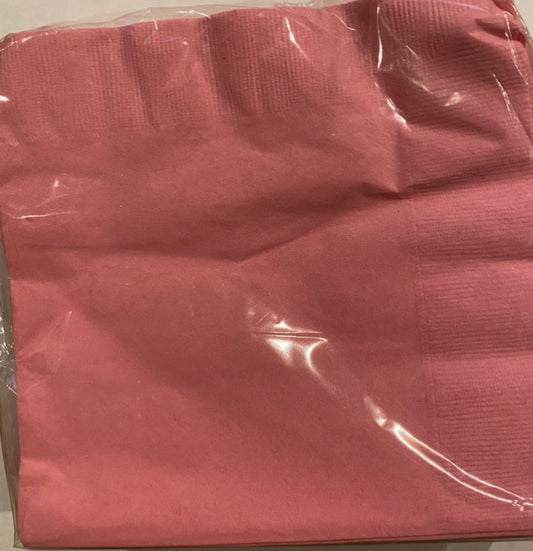 Servilleta rosa bebé cocktail