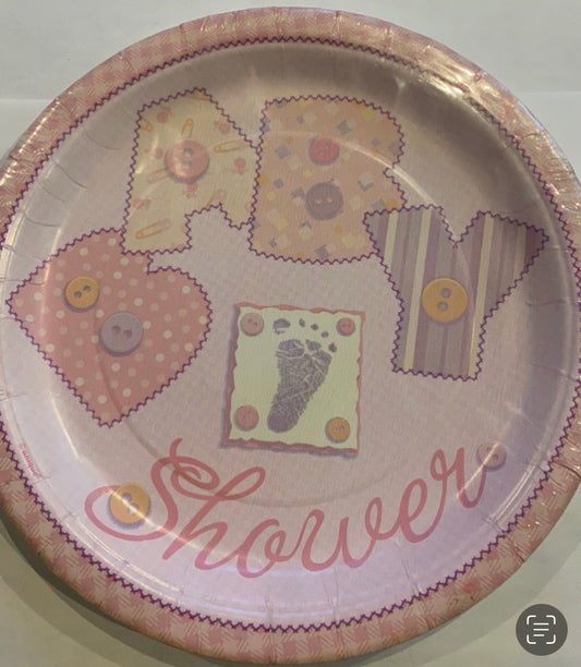 Baby pinck stiching plato baby