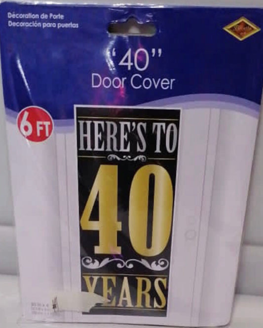 Banner puerta 40 años