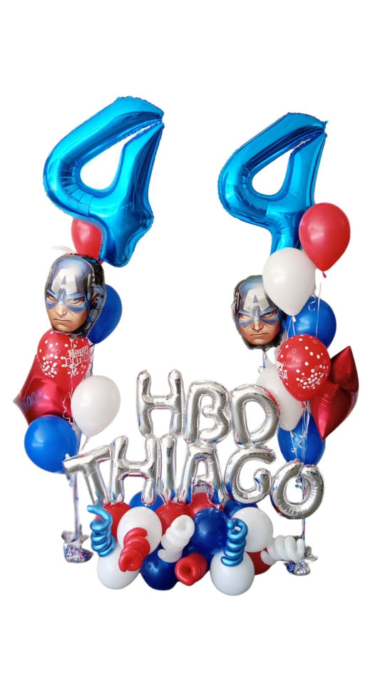 Arreglo bufet y 2 volados