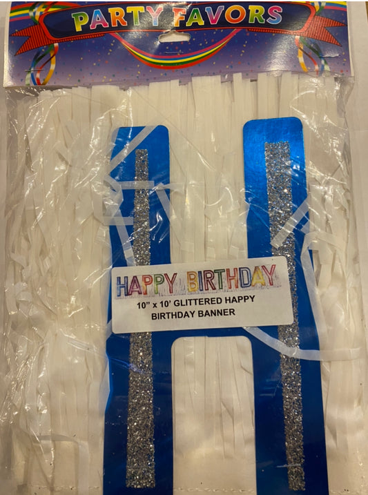 Banner happy birthday