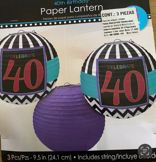 Paper lantern  40 años