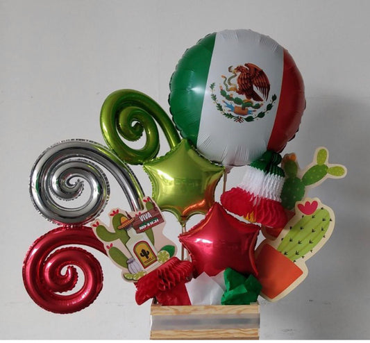 Adorno de globos mexico
