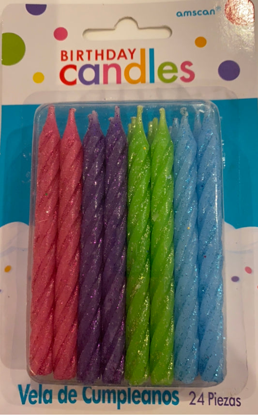 Velas de cumpleaños