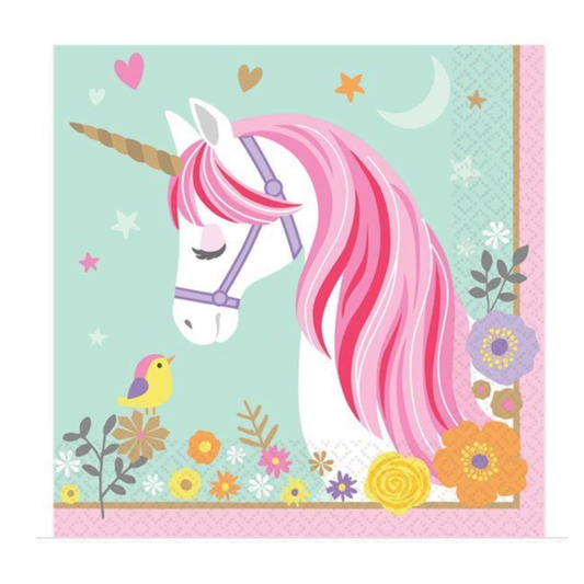 Servilletas unicornio