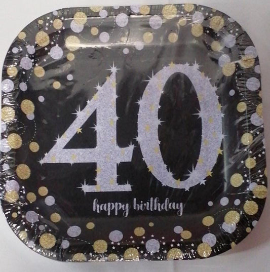 Plato grande 40 años