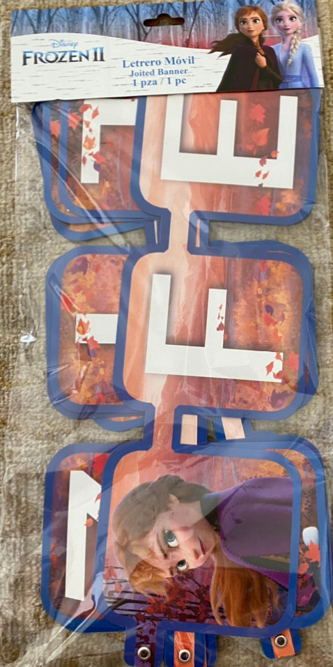 Frozen letrero móvil