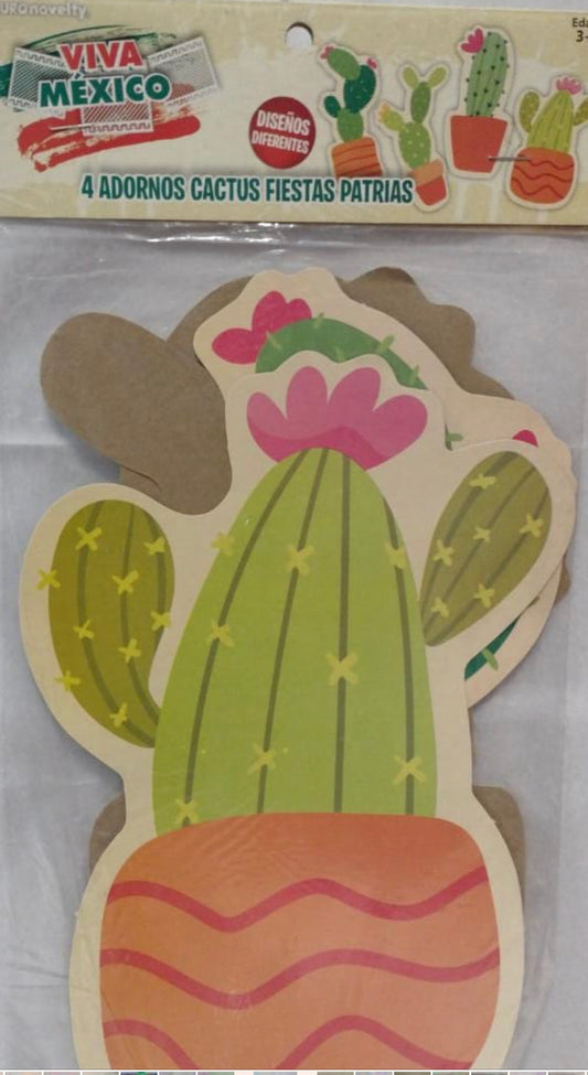 Adornos cactus