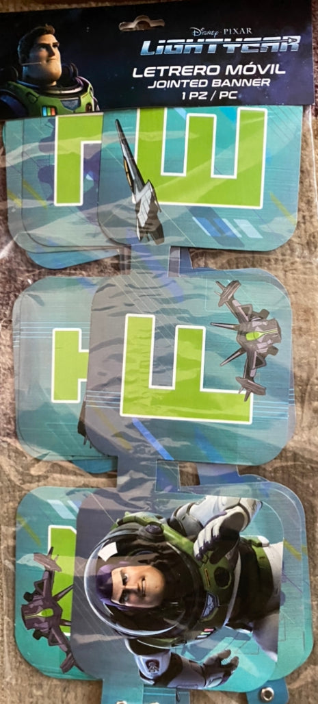 Toy story letrero con buzz