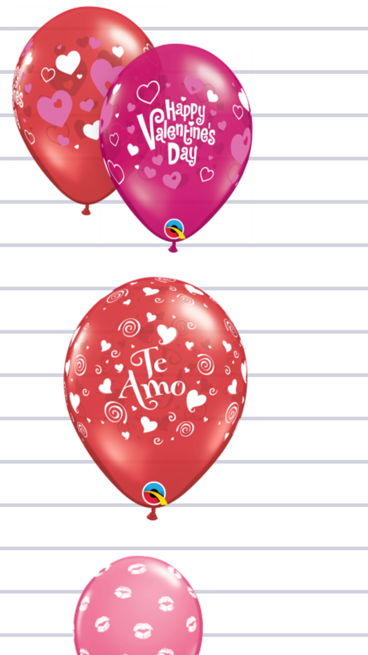 Globos látex surtidos