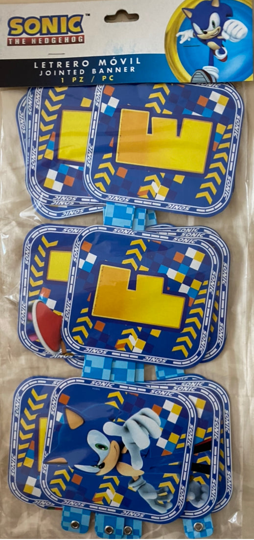 Sonic letrero móvil