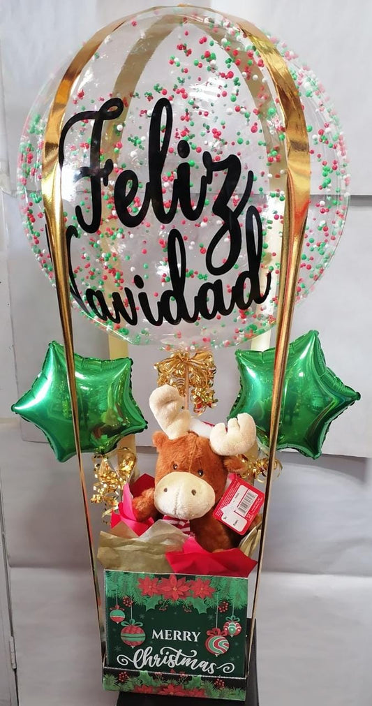 Aerostático navidad