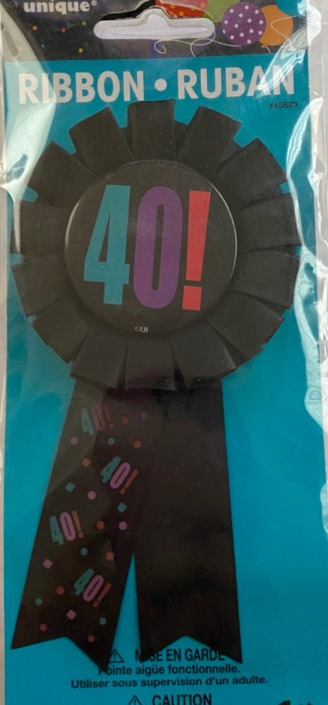 Pin 40 años